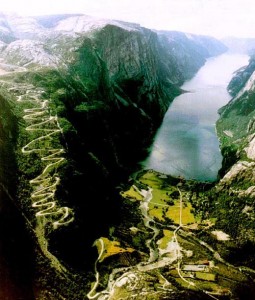 Lysebotn Road, Норвегия
