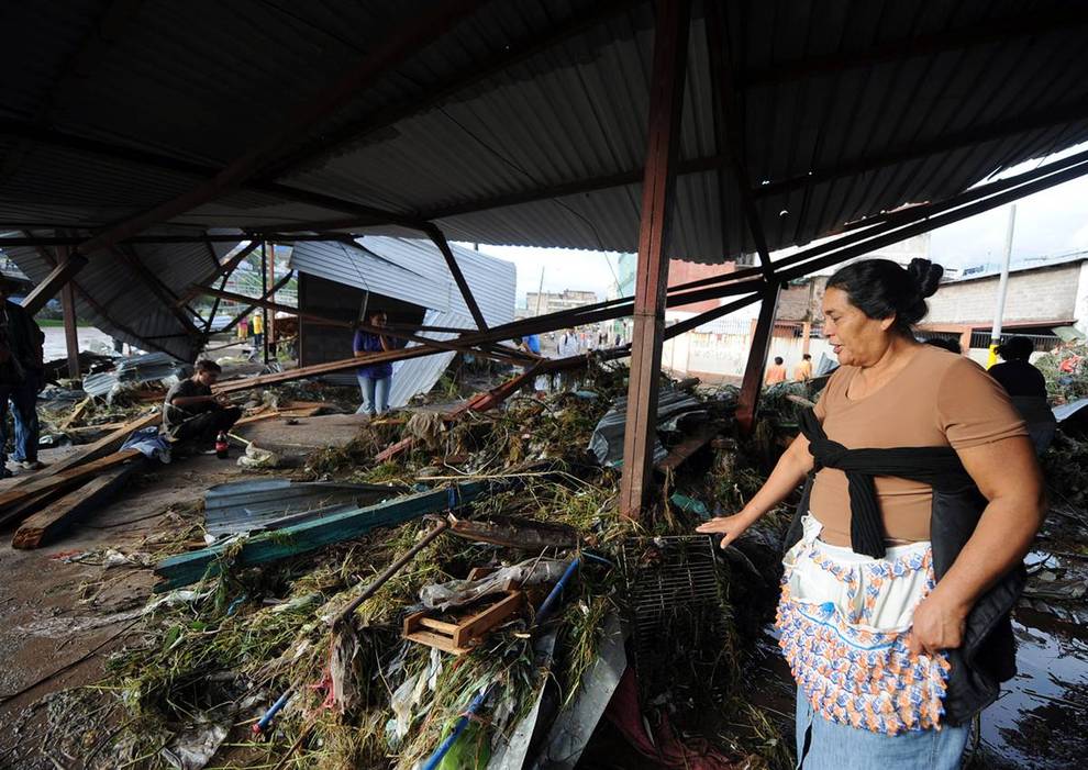 Последствия урагана “Агата” в Центральной Америке