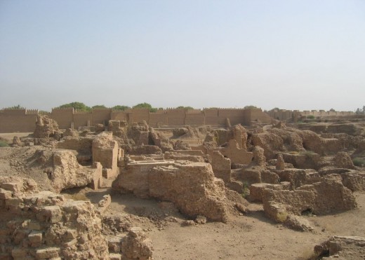 Руины Вавилона показывают былое величие