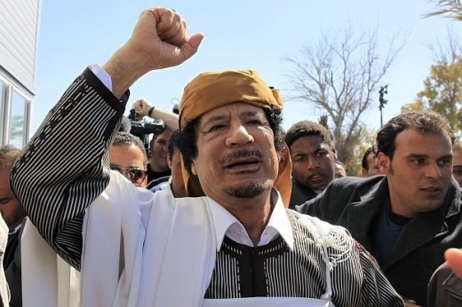 Каддафи сделал пластическую операцию в 1995 году 