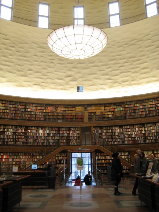 Городская библиотека в Стокгольме