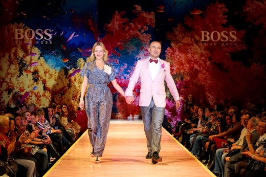 Показ Hugo Boss на Bosco - неделя моды в Москве