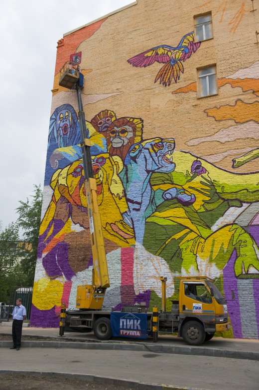 Москва утонет в красочных граффити этим летом