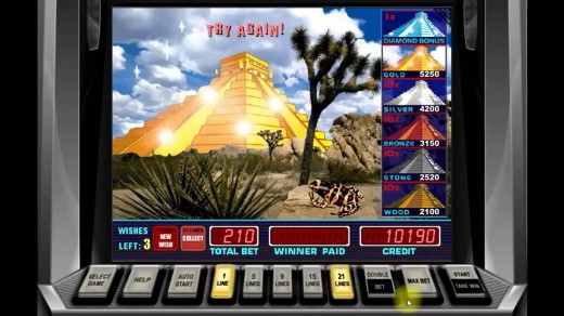 Открытие портала с игровыми автоматами Пирамида