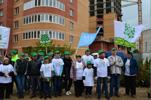 В рамках акции «Наш лес. Посади своё дерево» высадку деревьев в Подмосковье провела «М1 Девелопмент»
