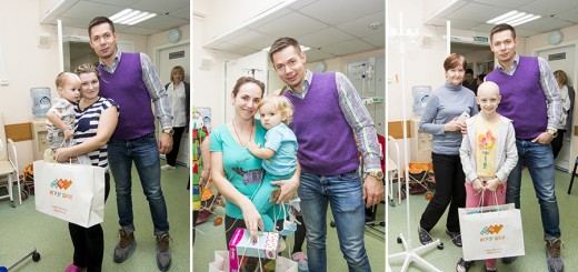 Добрые волшебники посетили детей Морозовской детской городской клинической больницы