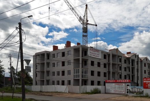 При содействии ООО «ПРОМИНСТРАХ» завершается строительство проблемных домов в Великом Новгороде