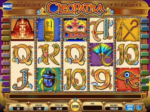 Игровой автомат Cleopatra - погружение в мир Древнего Египта