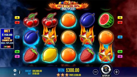 Hot to Burn Multiplier от Pragmatic Play 