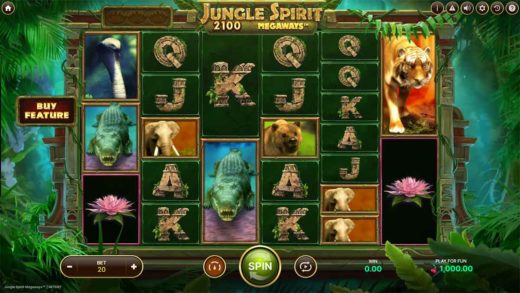 Jungle Spirit Megaways – дикая красота джунглей от NetEnt