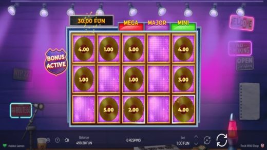 Rock Wild Shop от Riddec Games: когда слот играет на гитаре