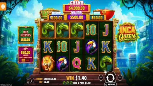 Inca Queen от Pragmatic Play