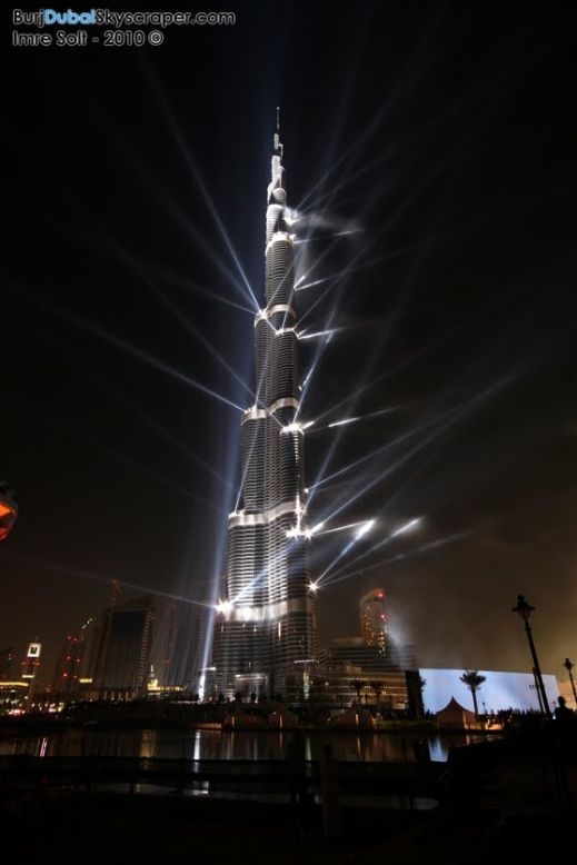 Открытие Burj Khalifa