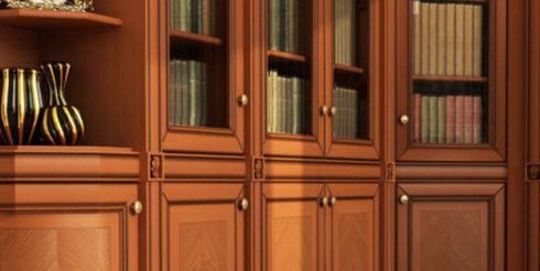 Библиотеки из массива сосны