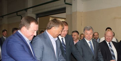Официальный запуск второй очереди производства межкомнатных дверей «Alleanza doors» состоялся при участии губернатора