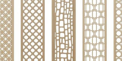 POSm EXPERT разработала 48 новых оригинальных дизайна декоративных перегородок для зонирования пространства в комнате, квартире, загородном доме, офисе, кафе или ресторане