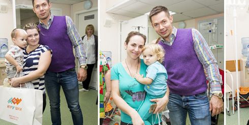 Добрые волшебники посетили детей Морозовской детской городской клинической больницы