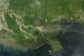 Разлив нефти в мексиканском заливе: снимки из космоса