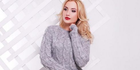 Красивые вязаные платья для поднятия настроения в холодное время года