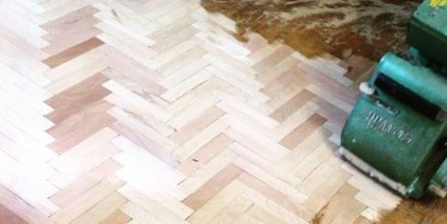 Шлифовка и ремонт паркета