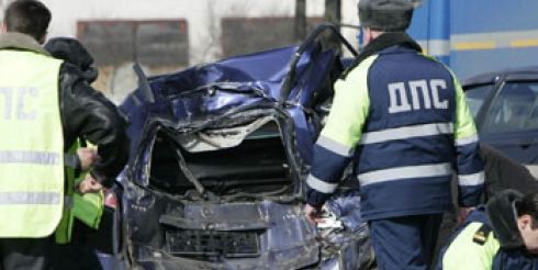 В Минске на проспекте Независимости столкнулись шесть машин