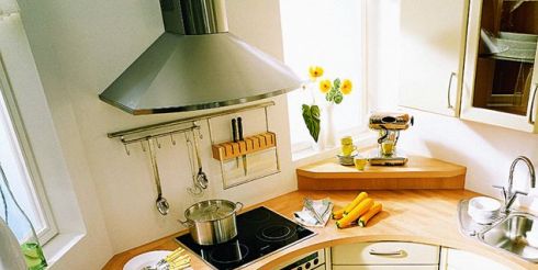 Маленькая кухня: простые решения сложной проблемы