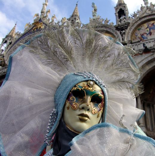 Венеция в плену карнавала и … мороза