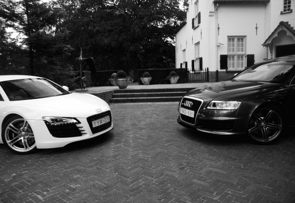 Audi R8 и RS6