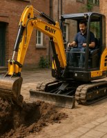 Почему мини-экскаваторы завоёвывают строительные площадки